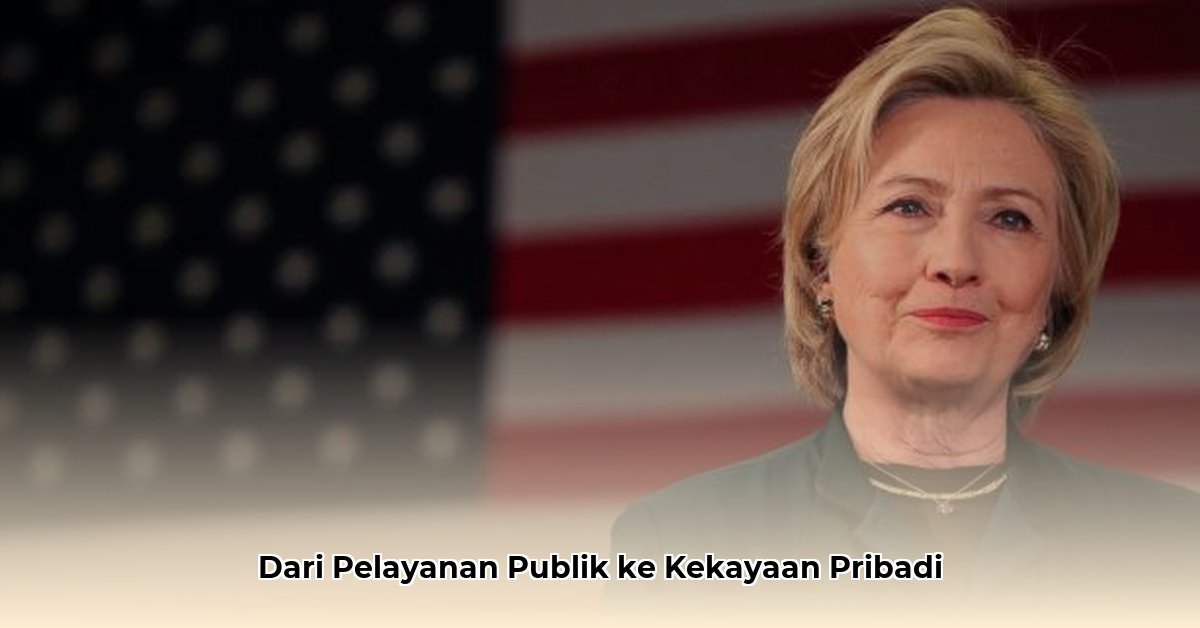 hillary clinton worth net